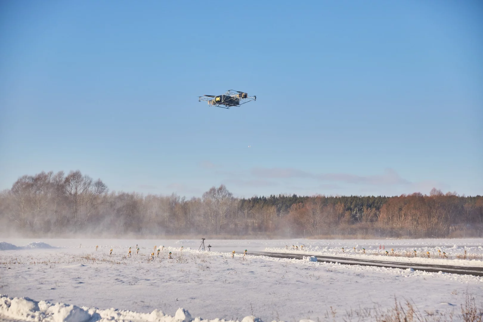 ARDN plans to set the first five Skyf drones into the sky over Tatarstan next year as aerial crop sprayers