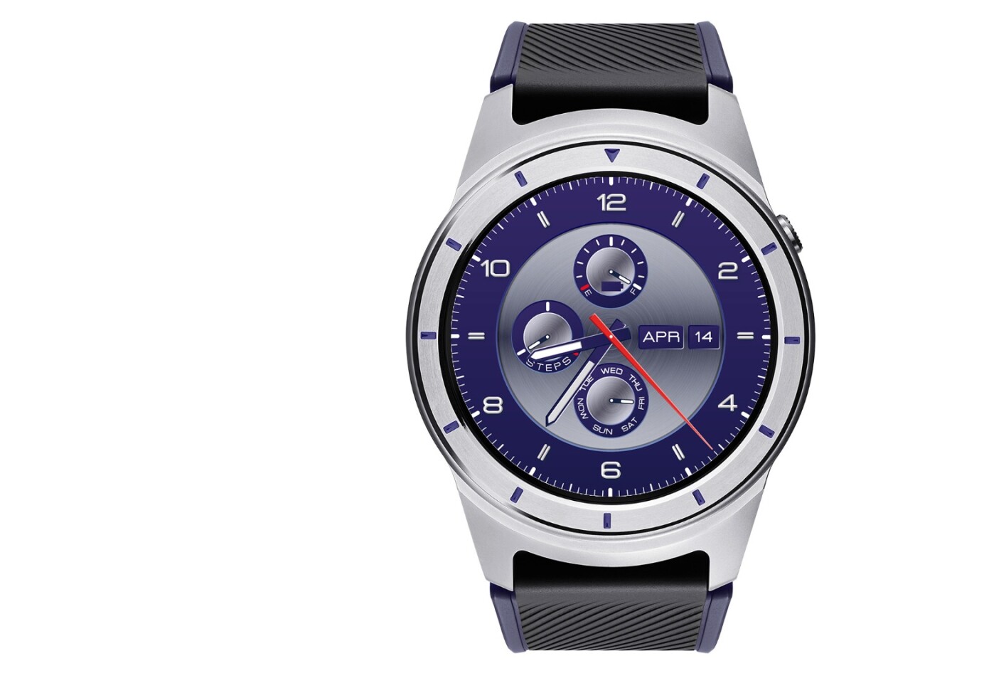 The watch has a 1.4-in AMOLED display