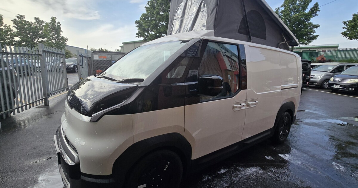 Adorable Kia iCamper van loads up on adaptable versatility