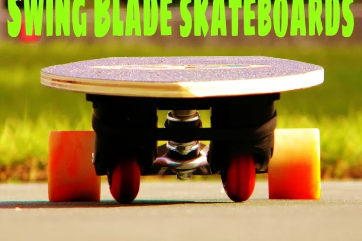 The Swing Blade's unique ride is powered by the rotating front trucks