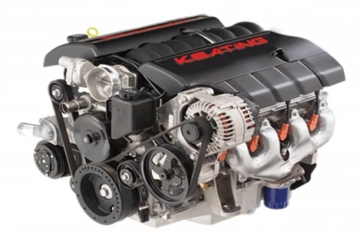 Keating's GM-sourced V8 engine