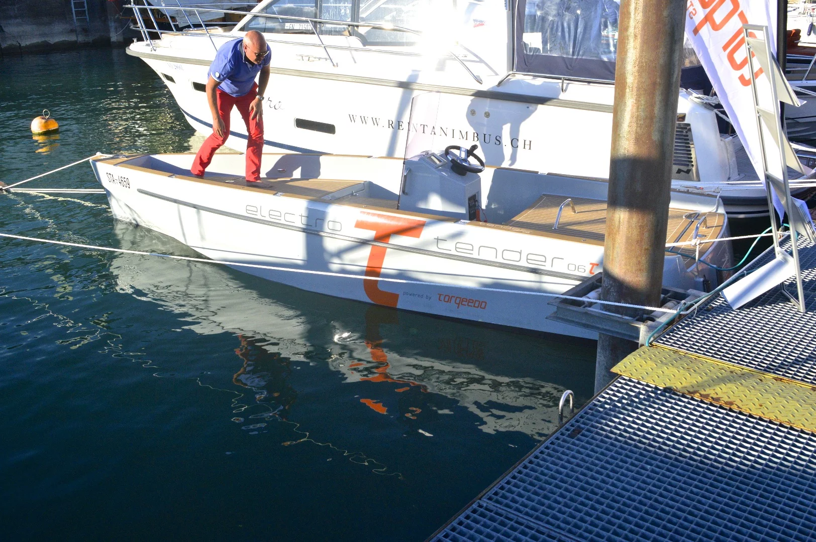 Torqeedo-powered electric tender