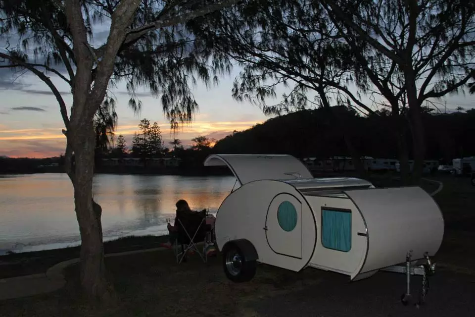 Out and about in the Gidget Trailer