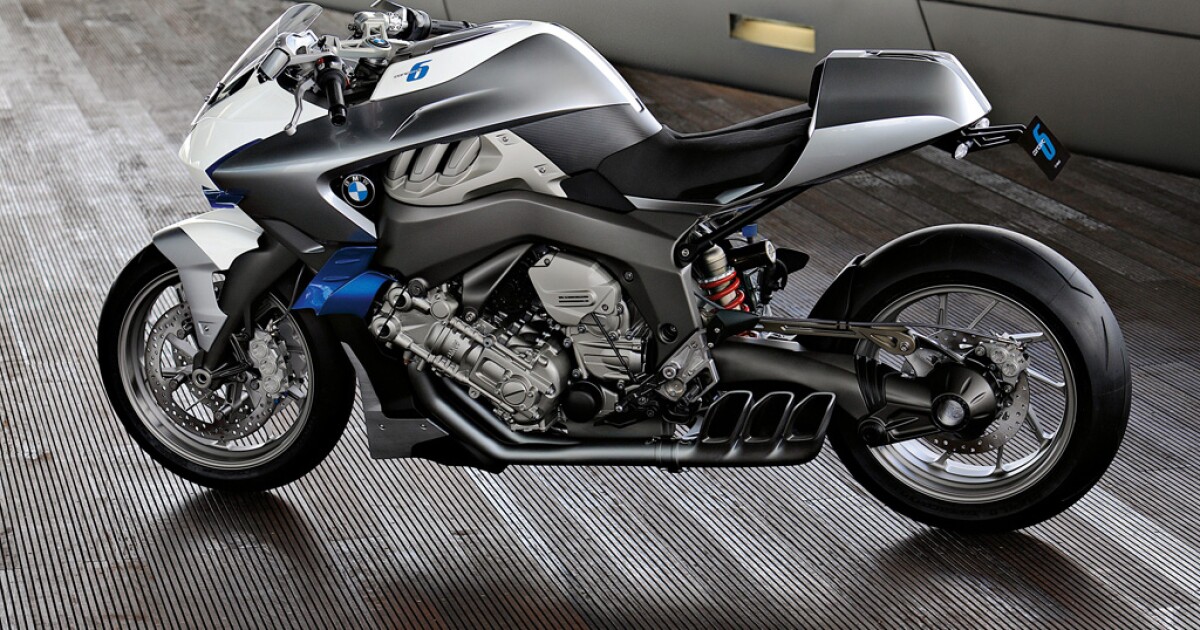 Bmw Brings Back The Six Cylinder Motorcycle With Its Hottest Concept Bike Ever