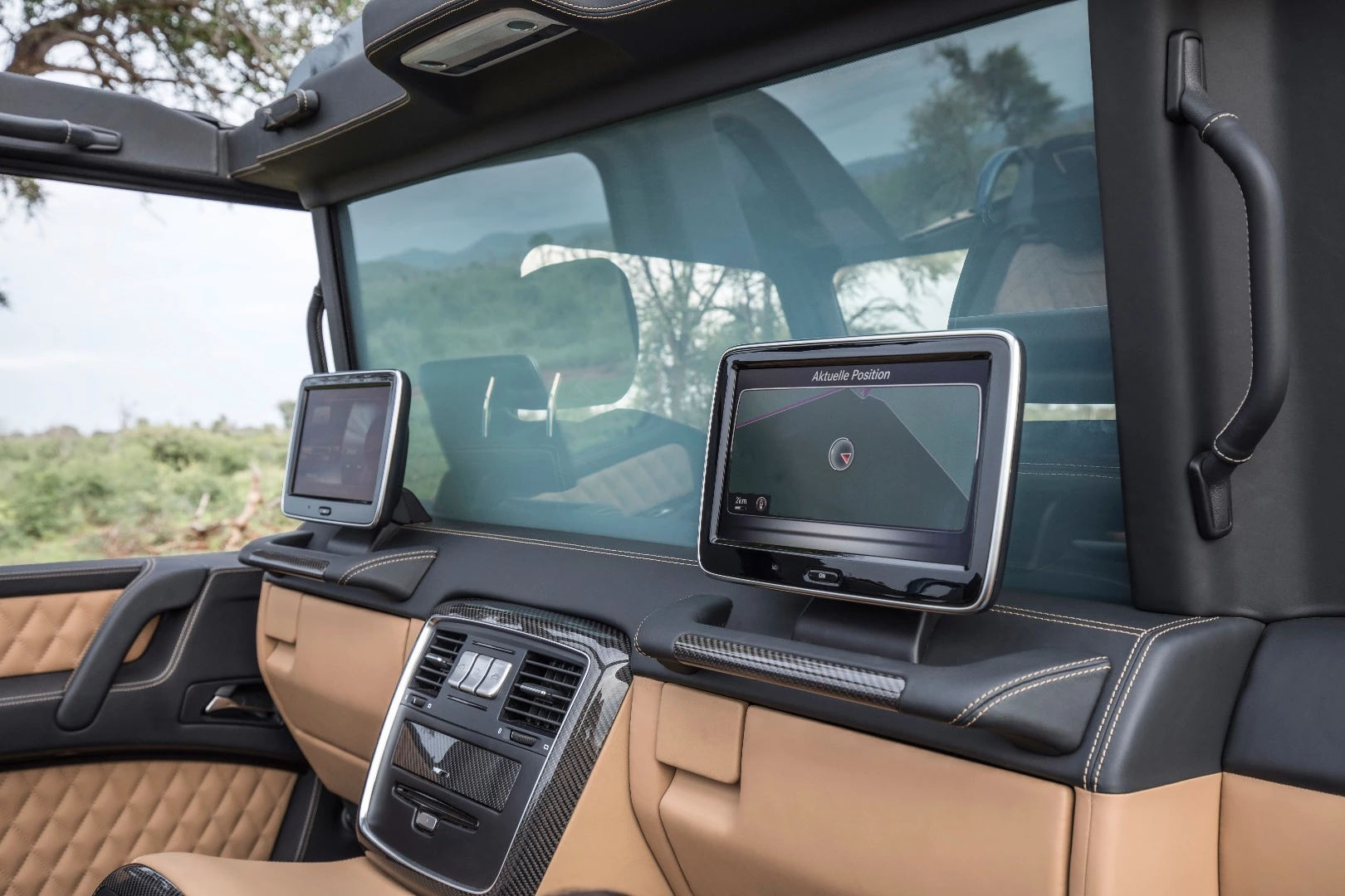 The ultimate chauffeured off-road experience: the Mercedes Maybach G650 Landaulet
