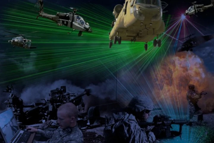 Artist's impression of the live synthetic simulation system (image: US Army/Peggy Frierson)