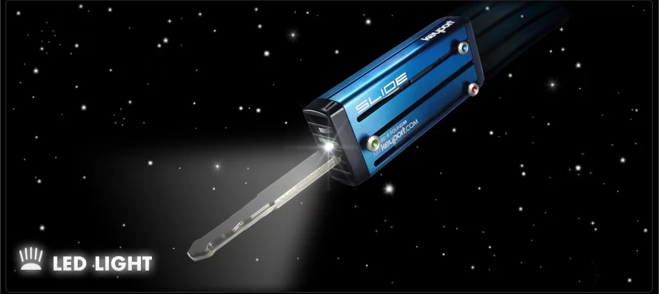 The Keyport with LED torch insert