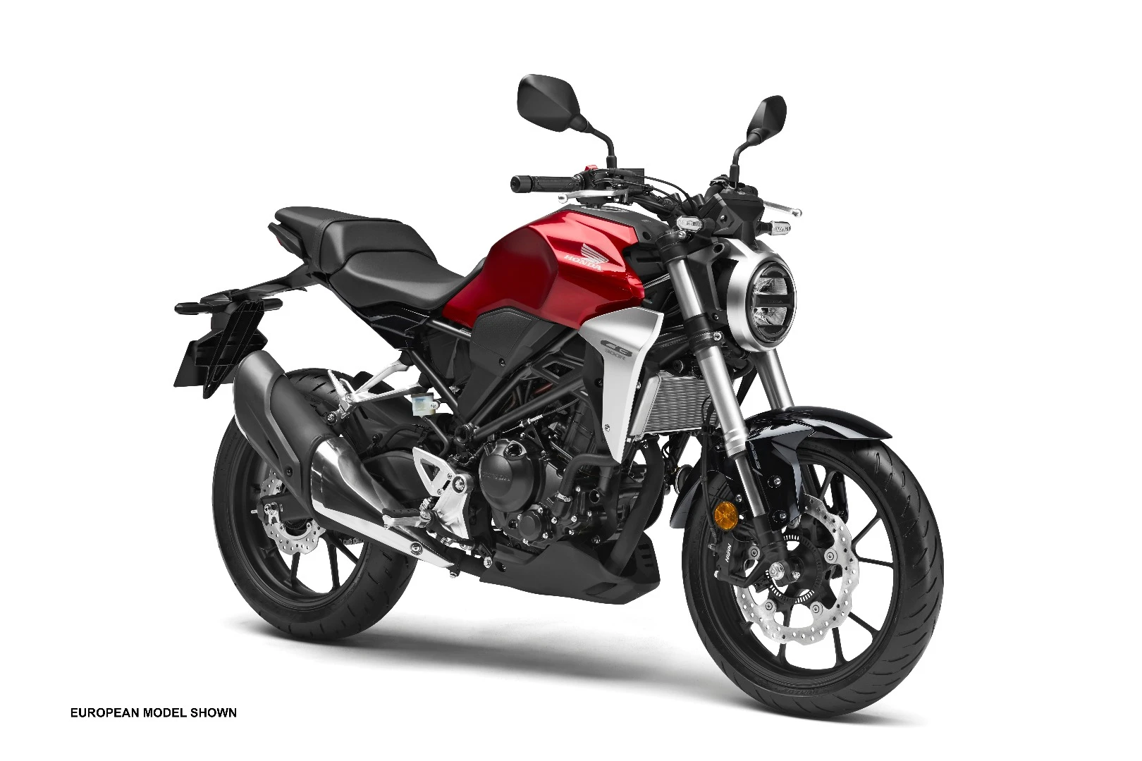 Honda CB300R: neo-retro styling is a nice break from the CB300F's very Japanese lines