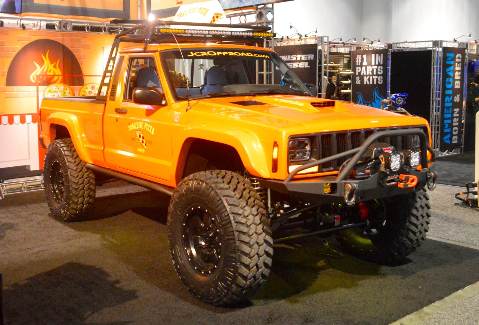 A refashioned 1989 Jeep Comanche from JCR Offroad