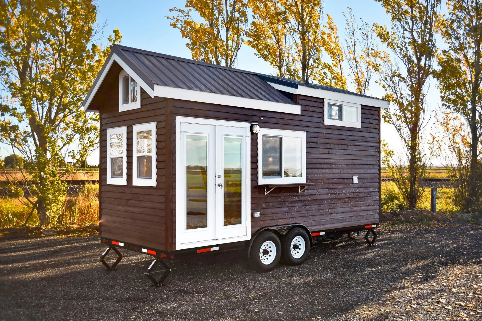Both options have been designed to house two adults comfortably