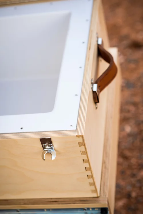 The cooler is said to maintain the same amount of ice as the other coolers on the market