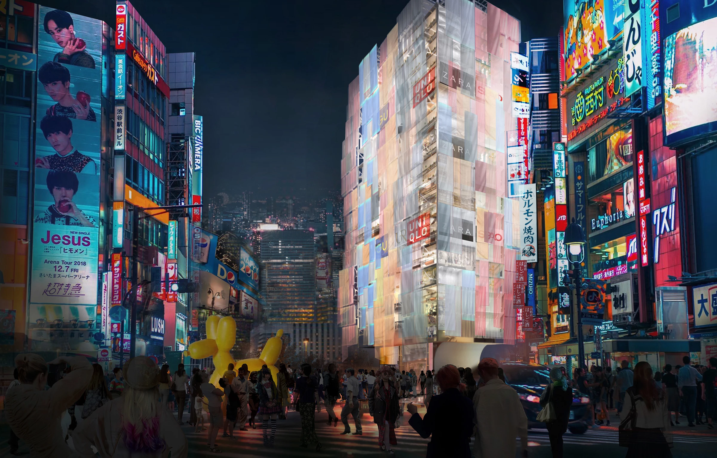 McFashion Skyscraper, an honorable mention in the eVolo 2020 Skyscraper Competition