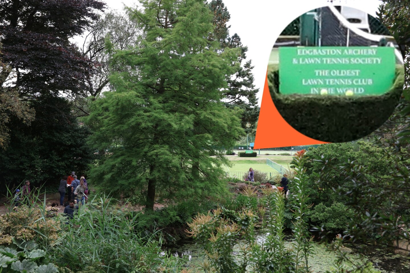 A sign which can go unnoticed in the full frame image is readable when looking closer at this 50-megapixel image from the Canon 5DS