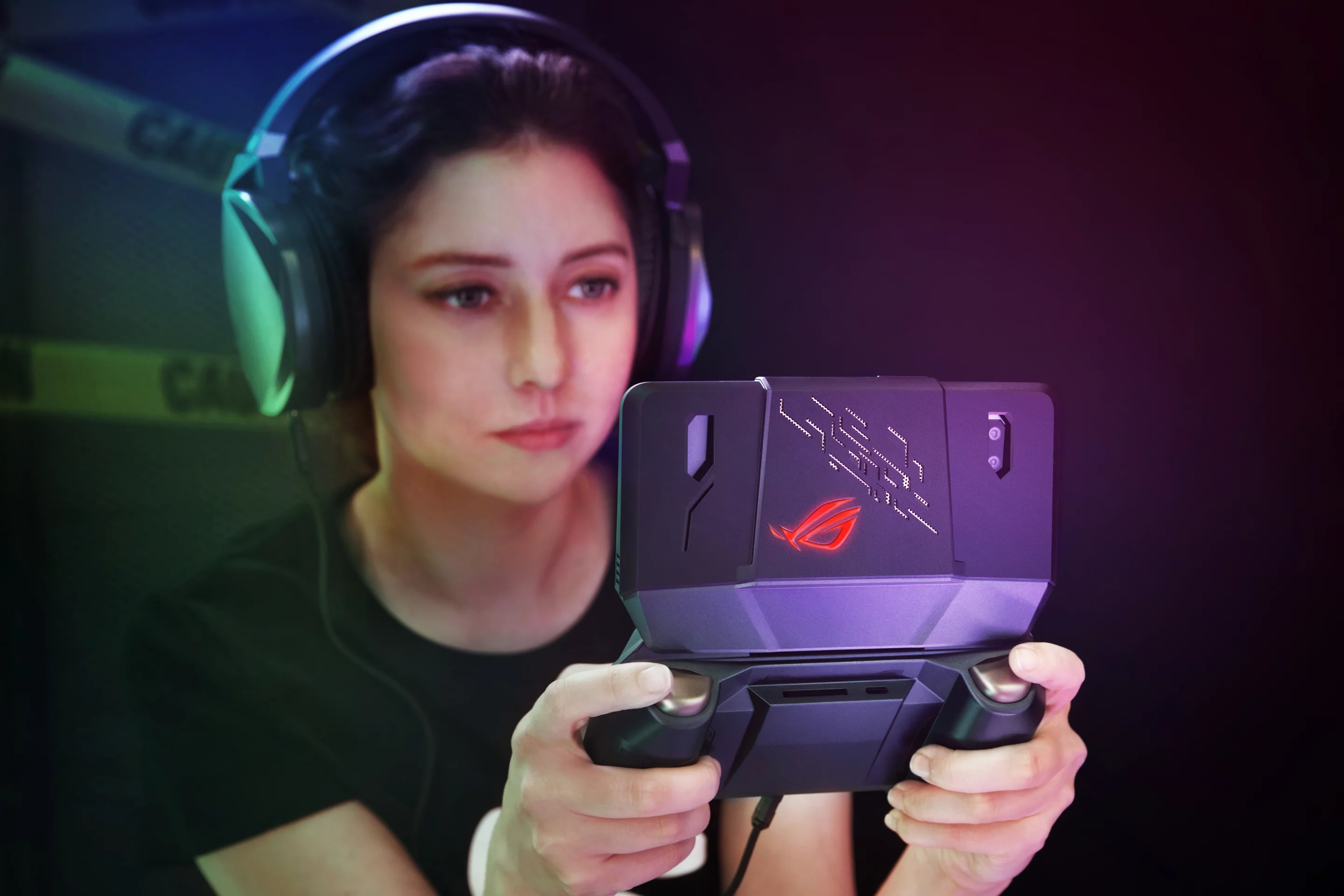 The Asus ROG Phone is powered by a special version 2.96 GHz octa-core Snapdragon 845 chip from Qualcomm, which includes an Adreno 630 GPU, supported by 8 GB of LPDDR4X RAM and up to 512 GB of UFS 2.1 storage