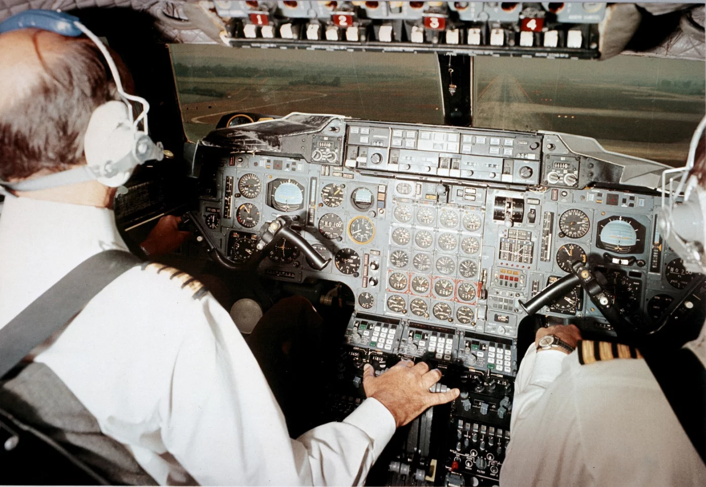 Concorde's cockpit