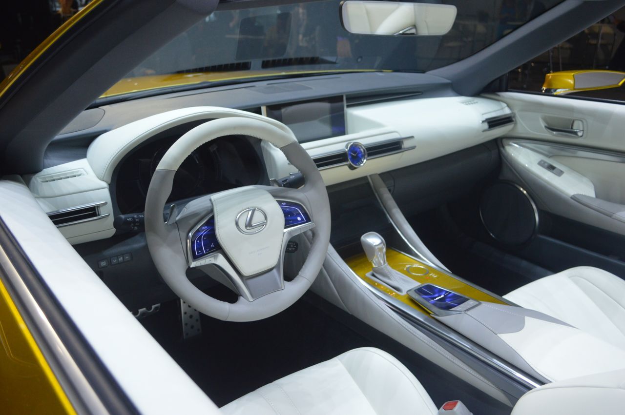 The Lexus LF-C2 at the LA Auto Show (Photo: C.C. Weiss/Gizmag)