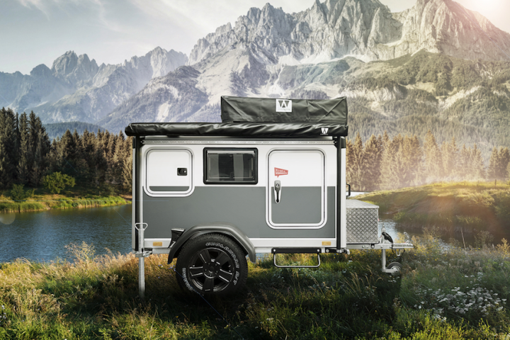 The new Sportcaravan Cube 1 is a small, lightweight trailer meant for all-season adventure
