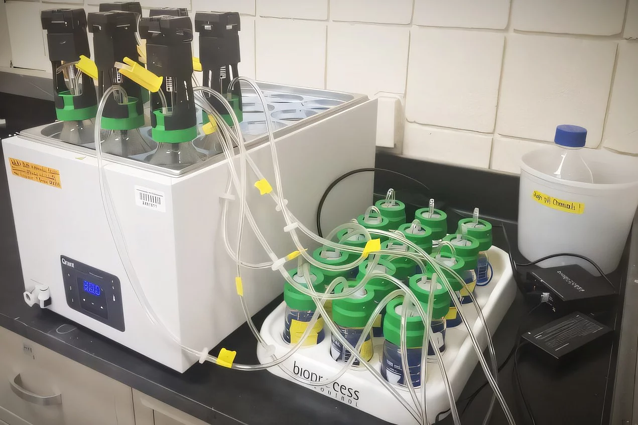 In the experiment, anaerobic bacteria were used to turn stillage into natural gas