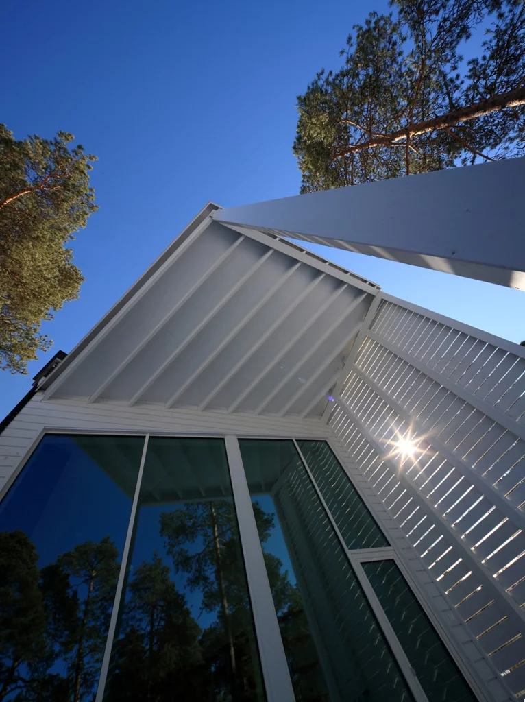 Designed by architect Marco Casagrande, the unique home took one year to design and another year to complete construction