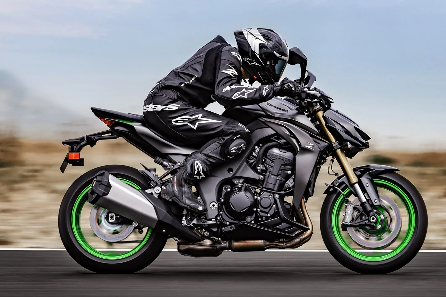 Kawasaki has updated the intake ports, camshaft profiles, valve springs, and pistons, while also incorporating a stronger flywheel
