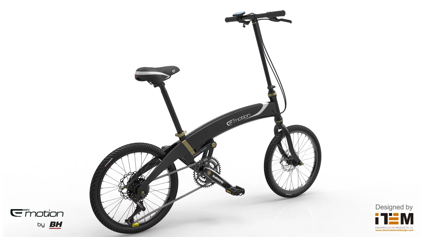 Unique to the NEO VOLT is its patented folding system which, in addition to the obligatory riding and fully folded positions has an intermediate "shortened" configuration
