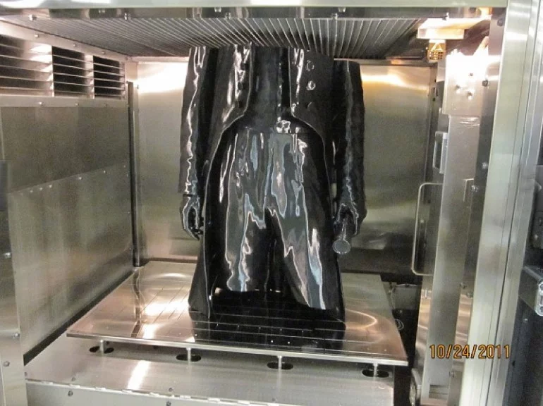 Printing Jefferson's mid-section (Photo: RedEye on Demand/Smithsonian/StudioEIS)