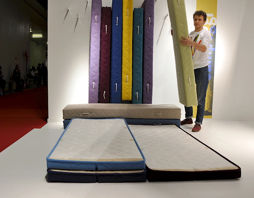Bed Sharing takes minutes to set up (Photo: Edoardo Campanale/Gizmag.com)