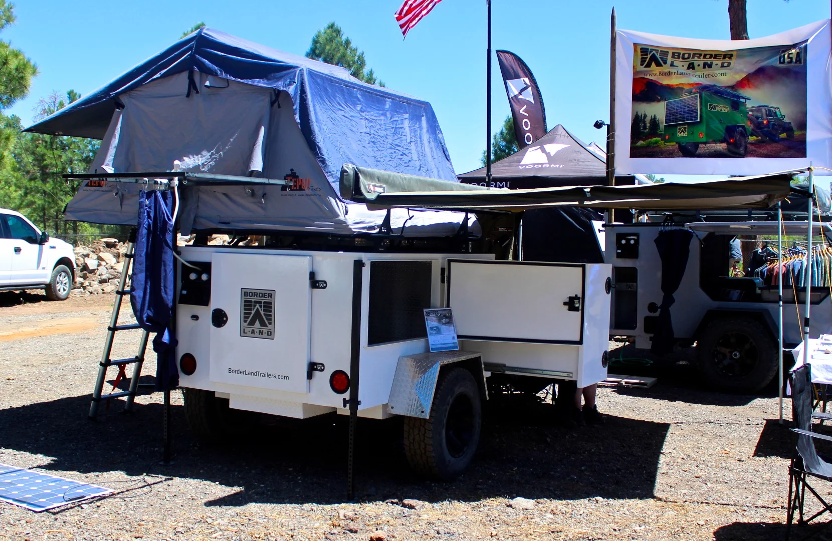 We looked at Borderland trailers several years ago, at which time they were called Base Camp. The company told us at Overland Expo it ran into some issues with Airstream trademarking when the latter put its long-idle Basecamp back into production, so it changed names to Borderland, which is more original, anyway (Airstream isn't the only other trailer maker to use the "Base Camp" name)