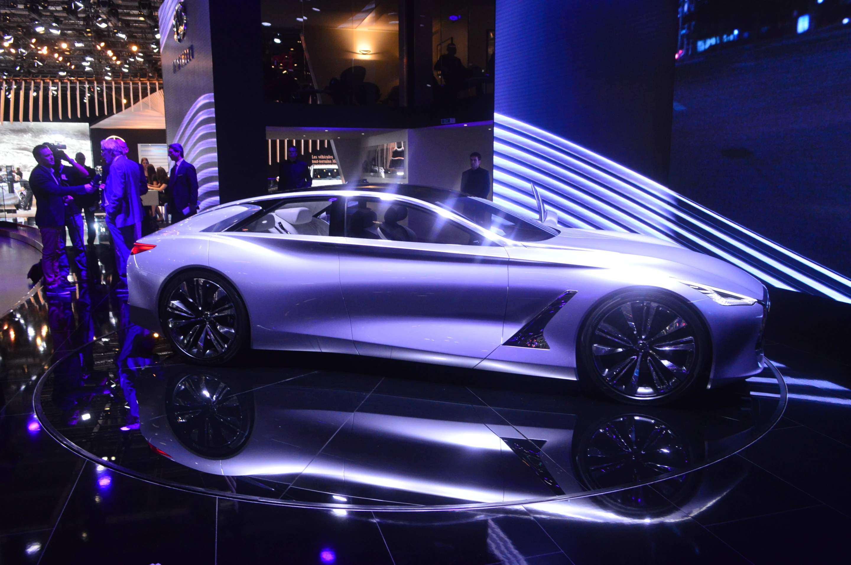 Infiniti hasn't released all the powertrain details, but makes clear it's a hybrid drive with some future production components (Photo: C.C. Weiss/Gizmag)
