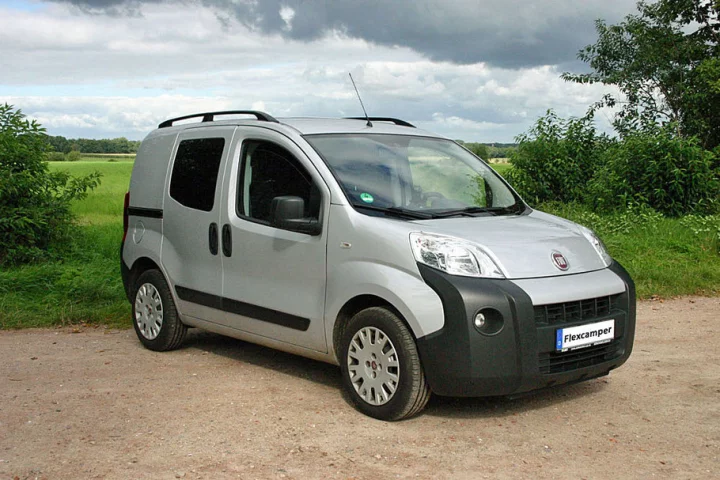 Flexcamper's Fiat Fiorino mini-campervan