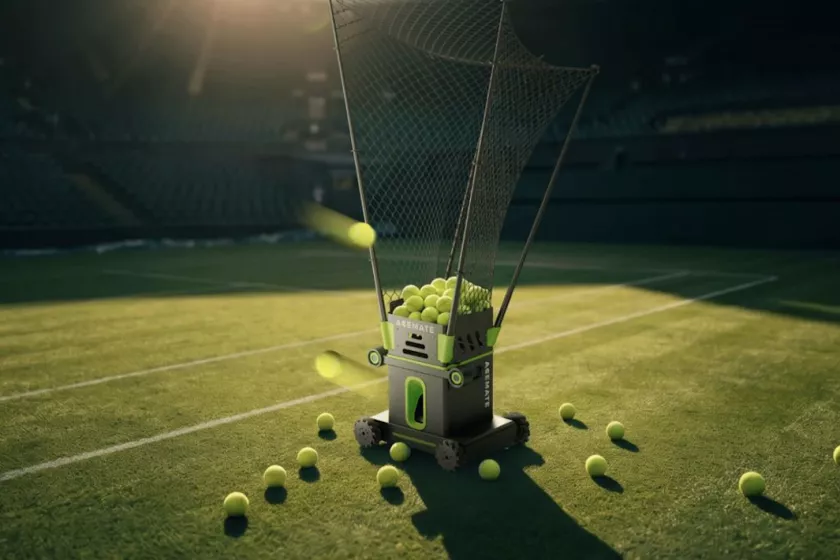 Acemate's S10 is designed to "hit" the ball back to you, to mimic a rally