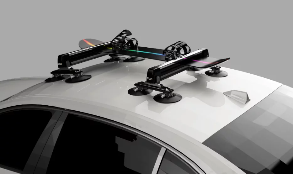 The Stag Rack system mounts in about two minutes