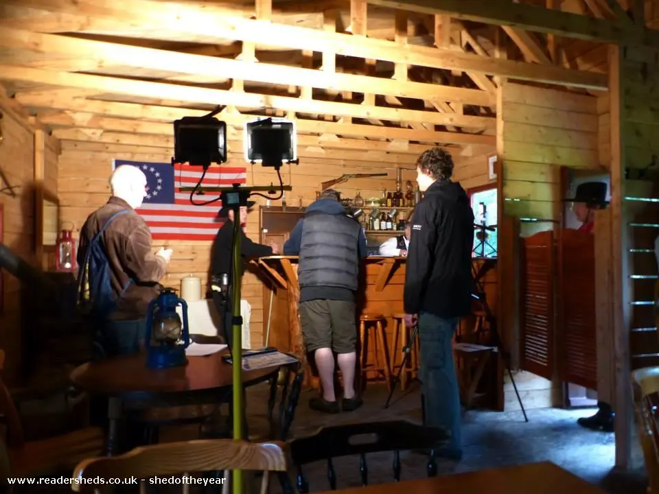 The Tranquility Saloon is part of a UK-based Wild West scene