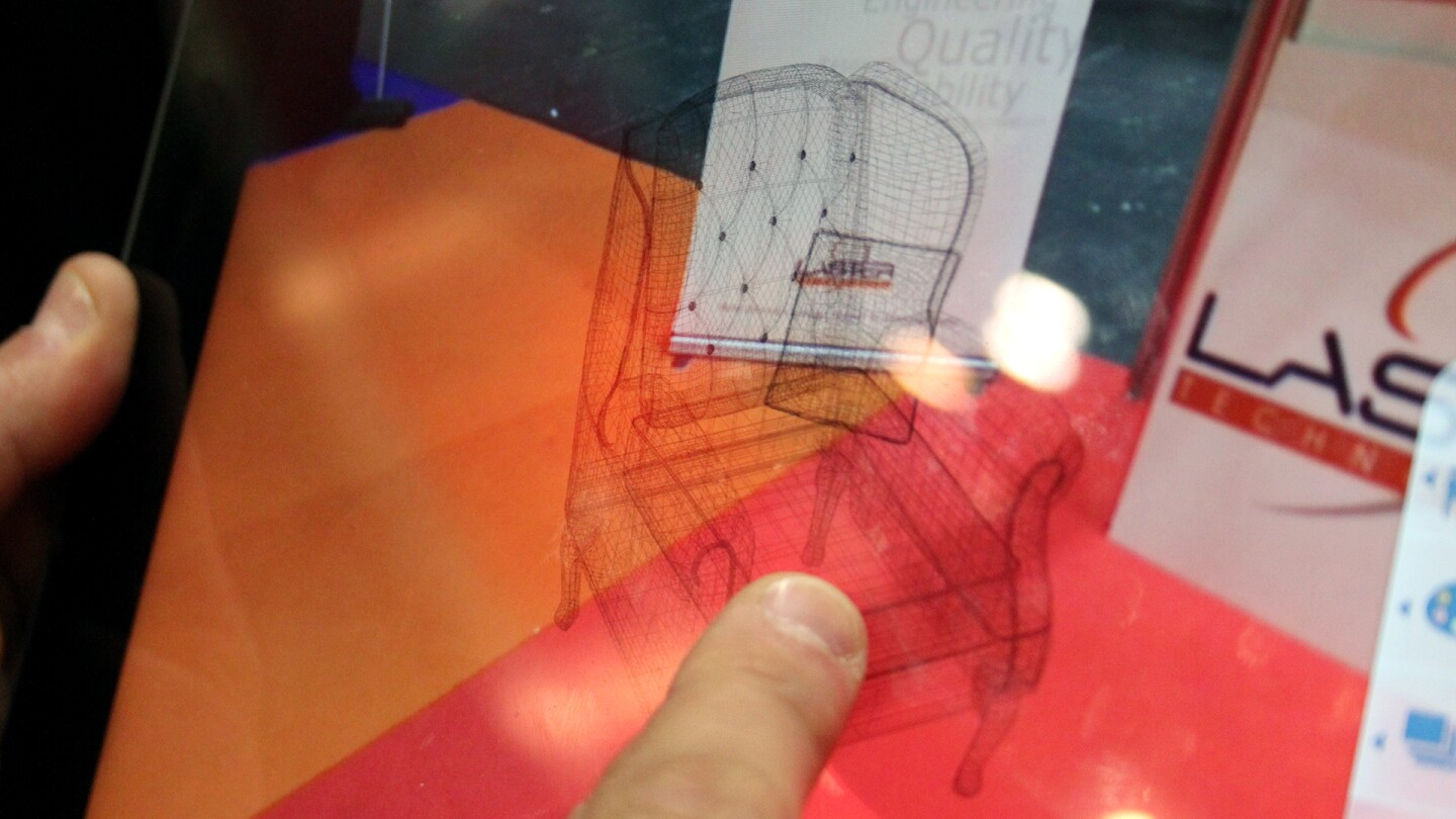 As well as being the largest implementation of retail augmented reality we've seen so far, the 3D models you'll find on the service are also some of the most detailed – some 10 times higher resolution than the industry standard (Photo: Chris Wood/Gizmag)
