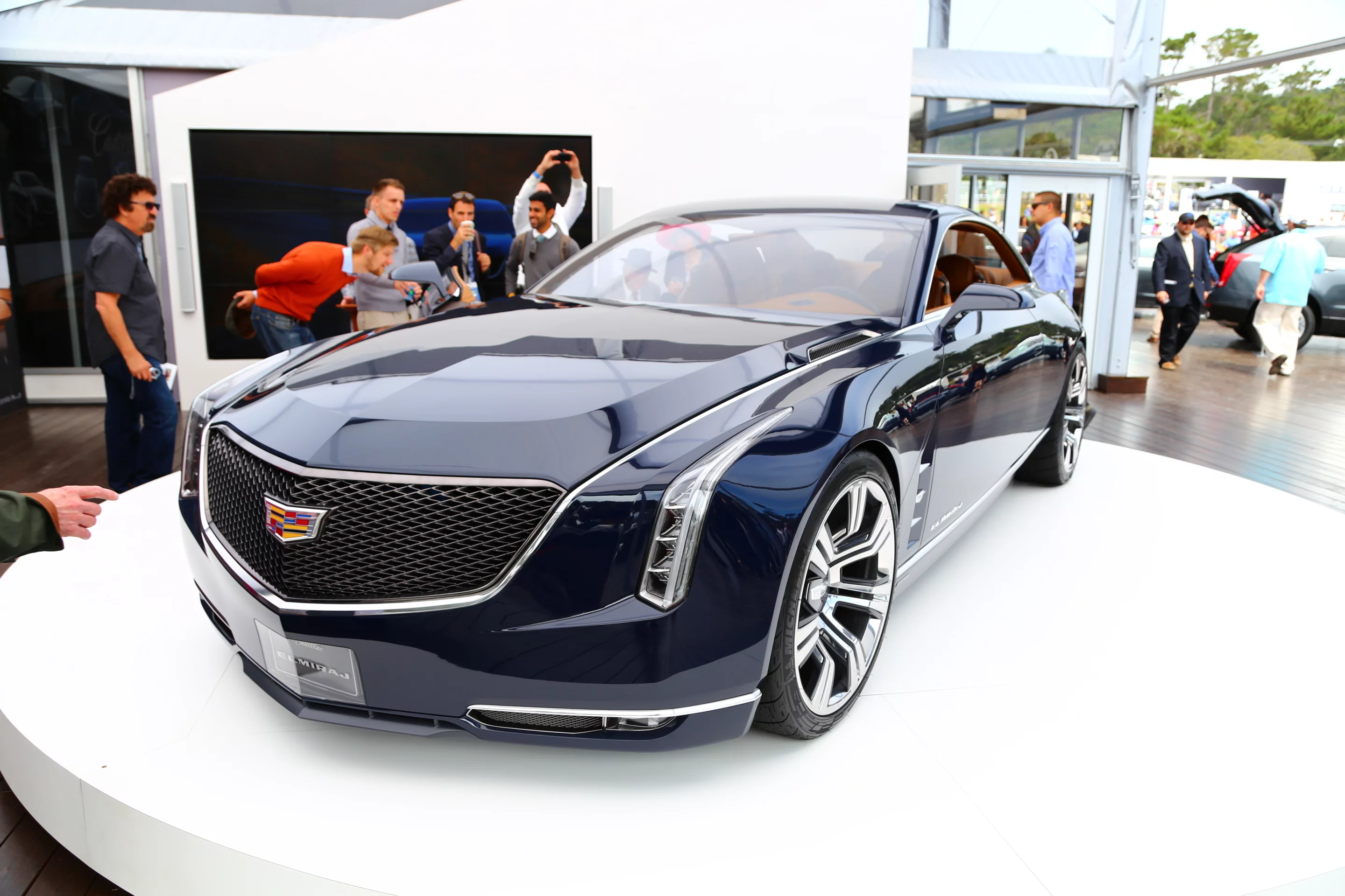 Cadillac's Elmiraj retains architectural elements from the marques' CTS and ATS lines (Photo: Angus MacKenzie/Gizmag.com)