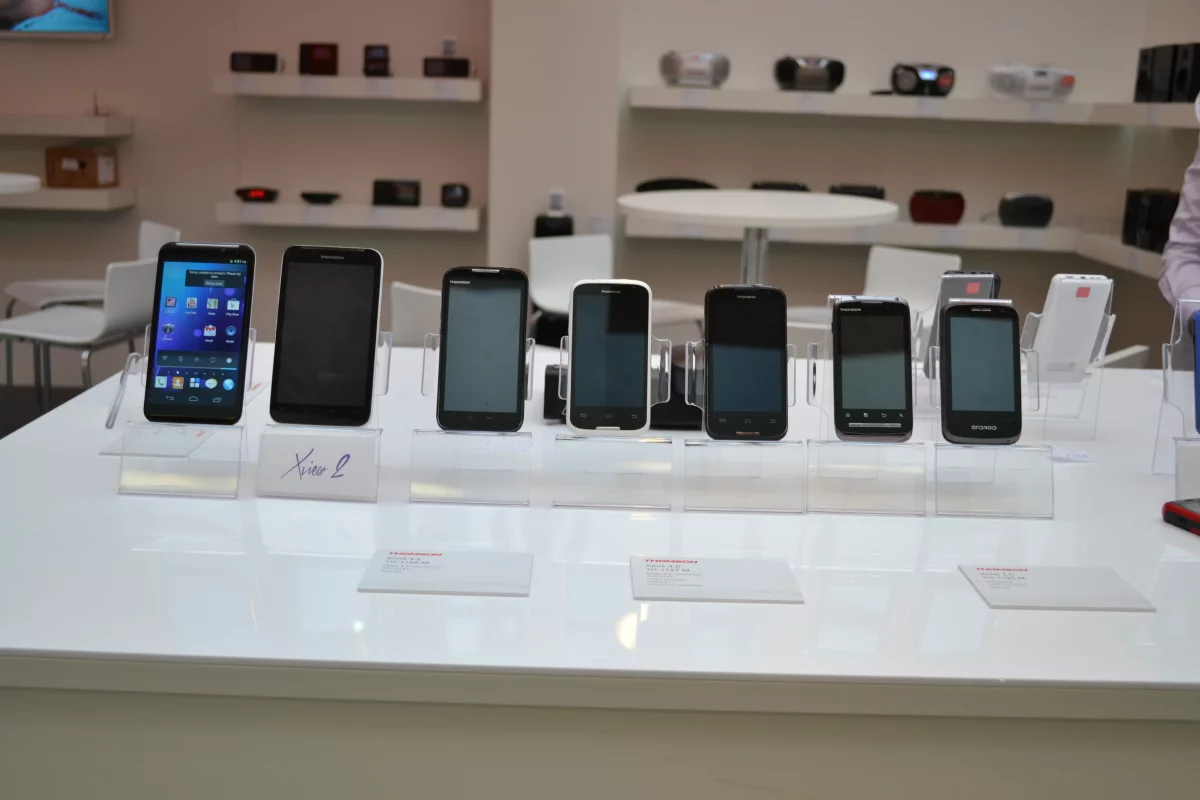 Thomson is introducing five new Android smartphones in Europe and North Africa over the next couple of months