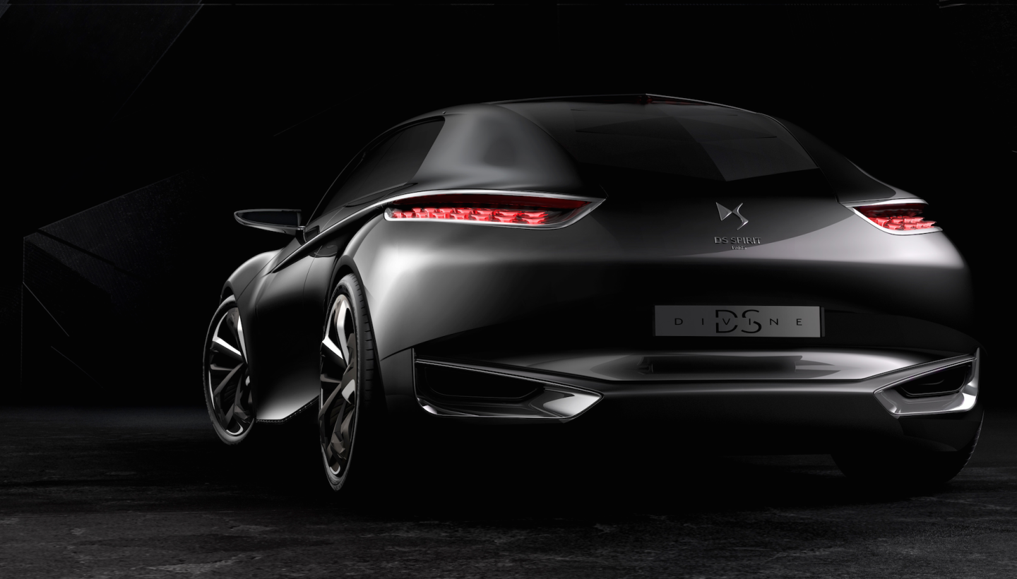 Citroen has painted the car in a shimmering metallic grey