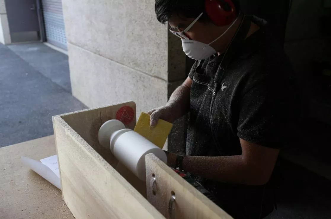 Forming a prototype bottle