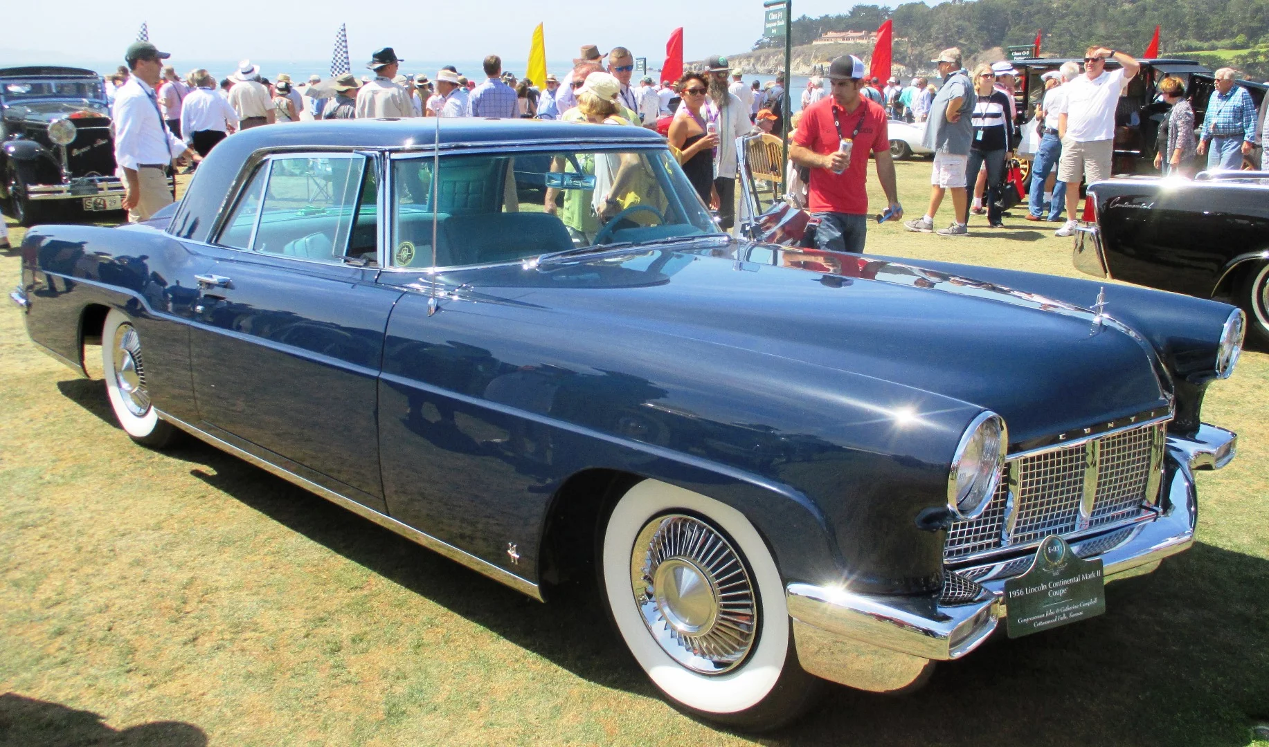 Lincoln Continentals were featured at Pebble
