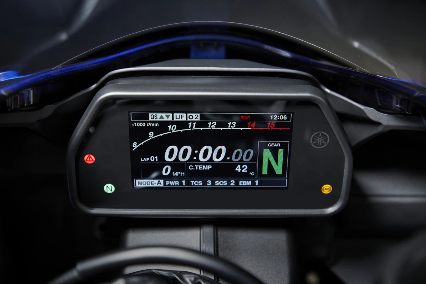 Revised LCD dash