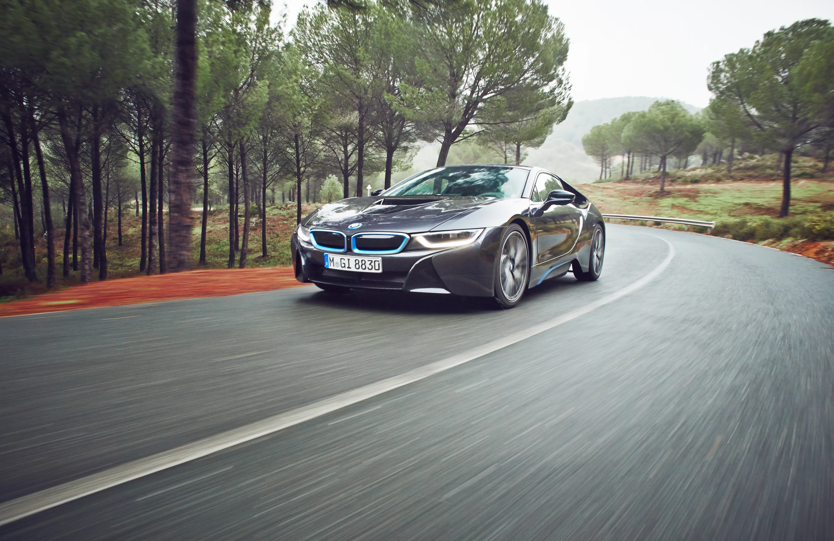 The BMW i8 - on the road