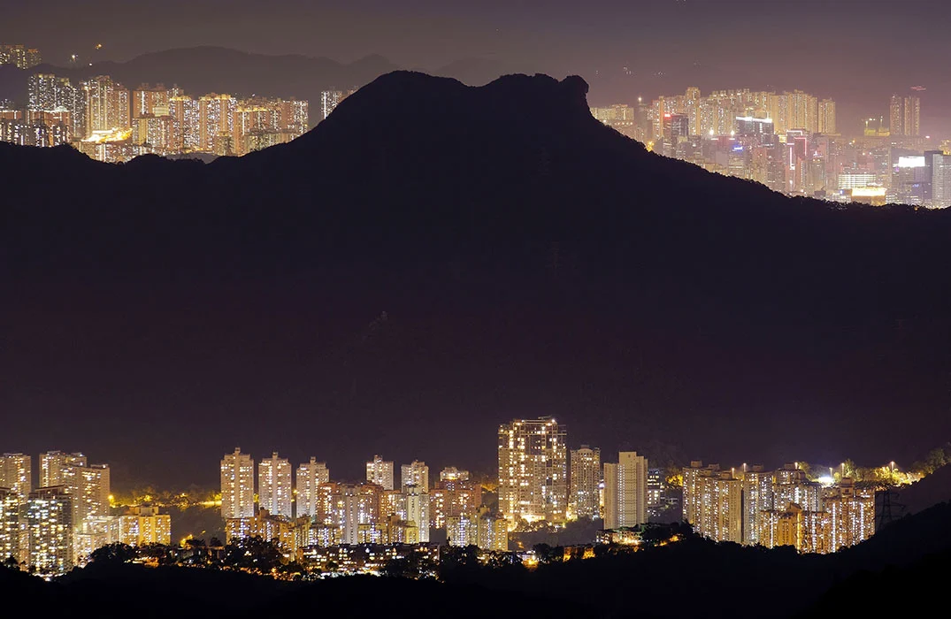 A winner in the Cites and Nature category, My Home My City, Hong Kong under Lion Rock