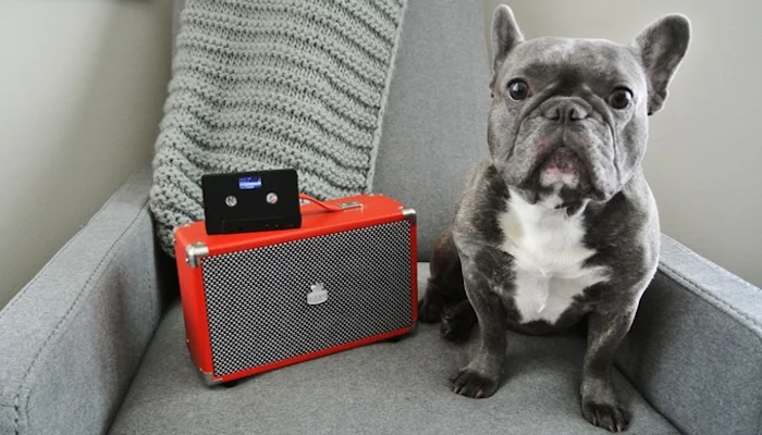 The Mixxtape can wirelessly connect to devices via Bluetooth