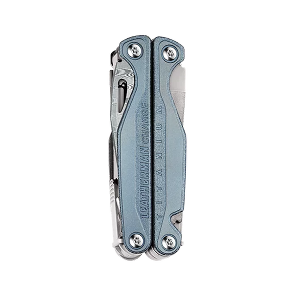 Leatherman's Charge+ TTI Damascus weighs 252 g (8.9 oz) and measures 10 cm (4 in) when closed
