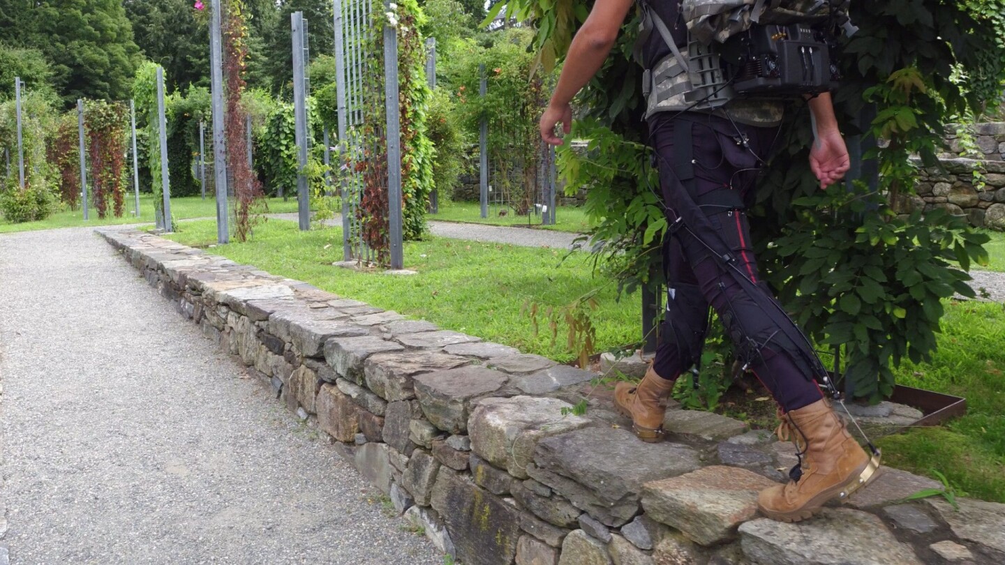 The Wyss Institute team imagines its adaptive exosuit could be used by the Army, the elderly, or people with disabilities