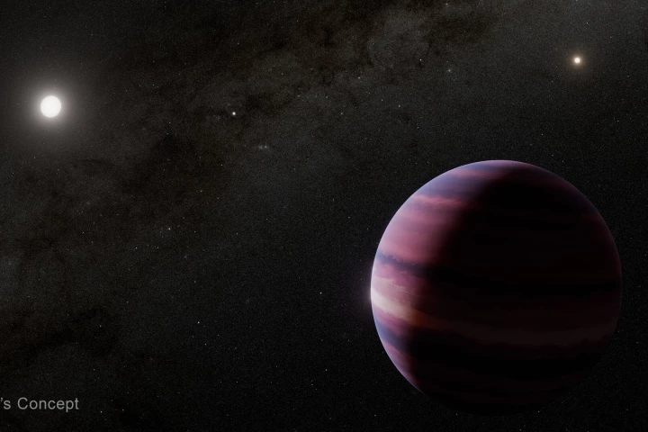 Artist's concept of the planet circling Alpha Centauri A
