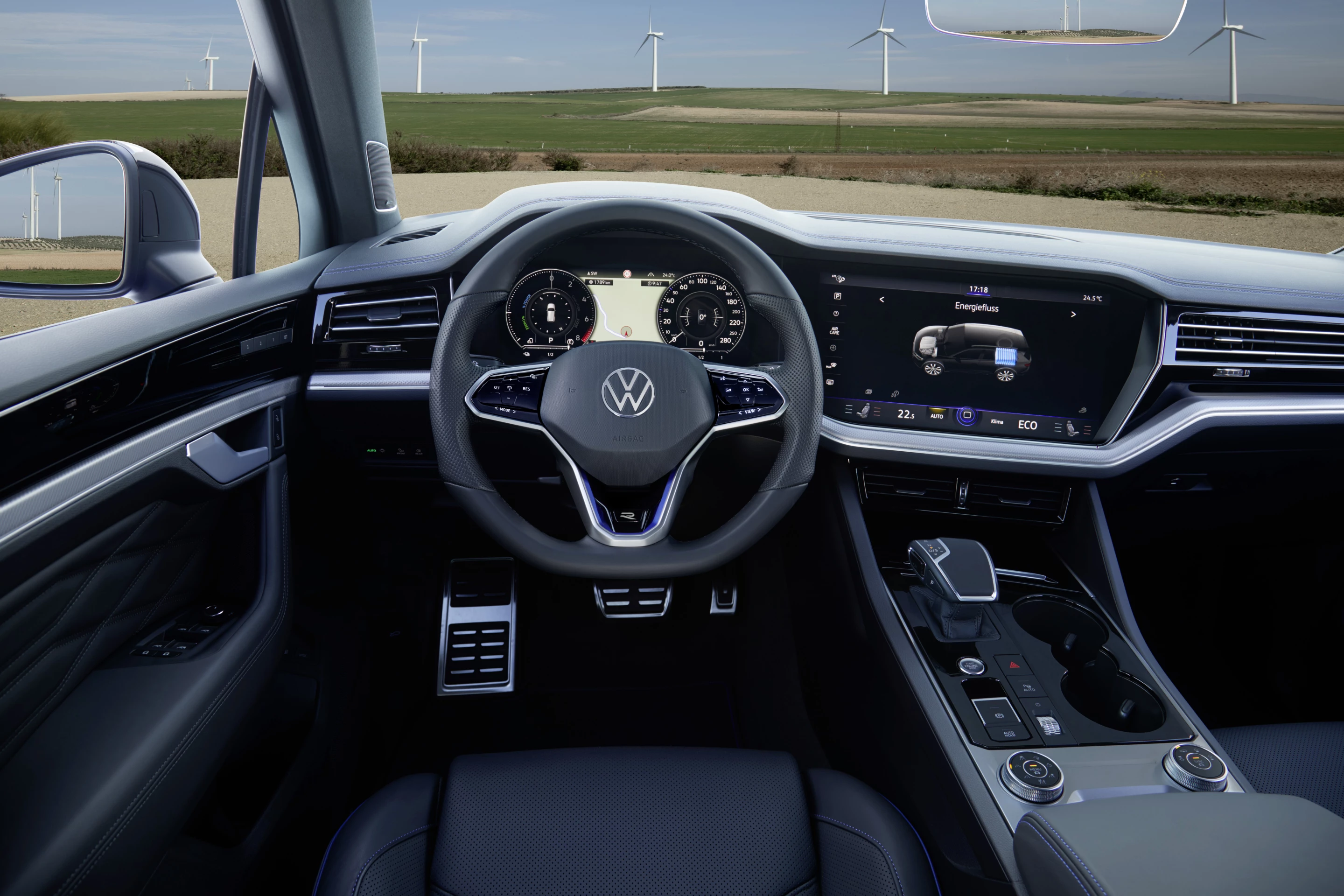 At the wheel