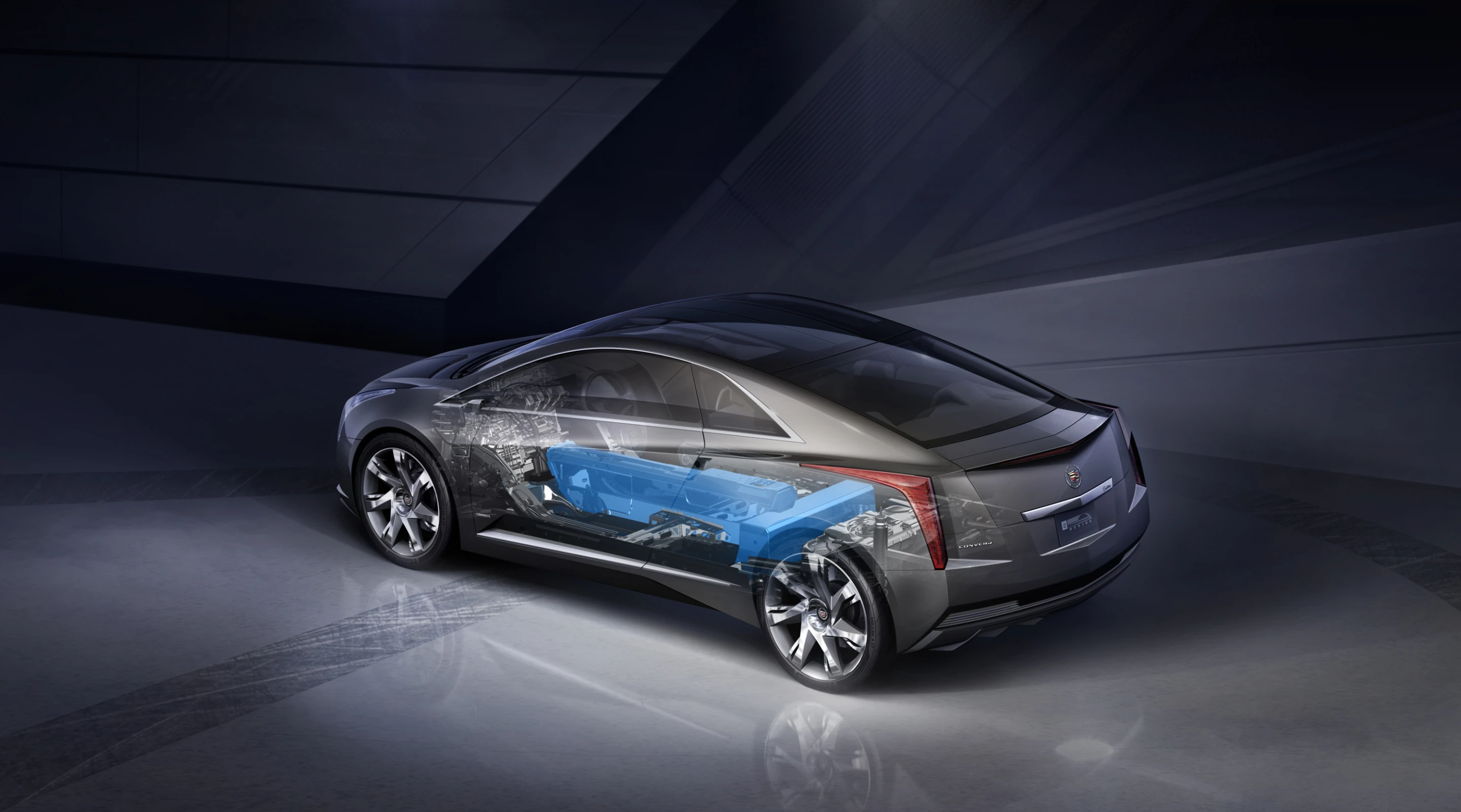The Cadillac Converj was based on the original Voltec powertrain Photo: General Motors