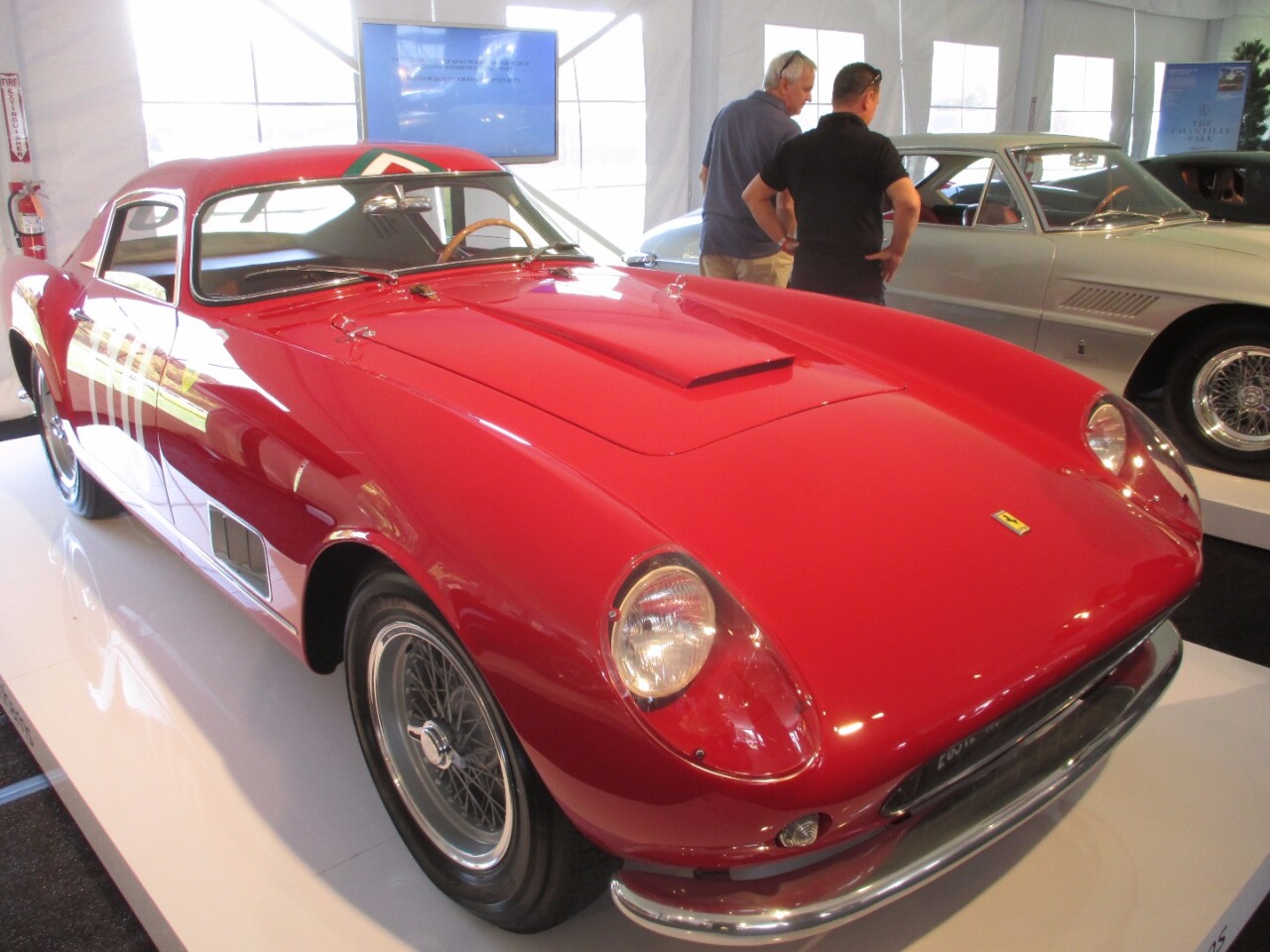 No sale | 1958 Ferrari 250 GT "Tour De France"The model record stands at $13,200,000 (see the Top 100 most valuable cars of all time) and recent sales of the model include $7,862,554 in September, 2014, $7,273,054 in September, 2015 and $6,710,000 at Monterey in 2012. Not this time however.Official Auction Description: BonhamsLot 85