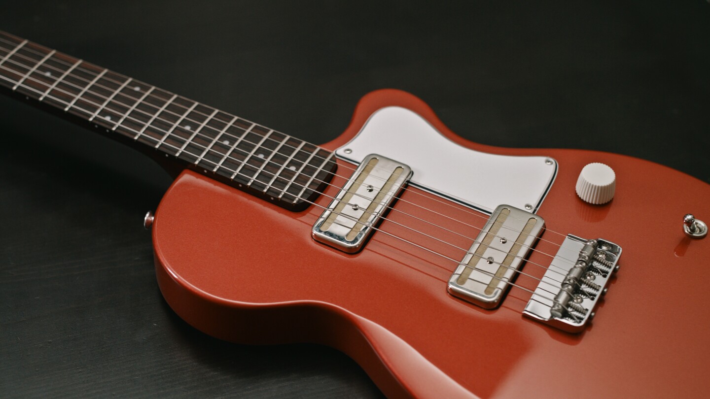 The Juno has a contoured mahogany body, mahogany neck with ebony fingerboard and comes in three finishes